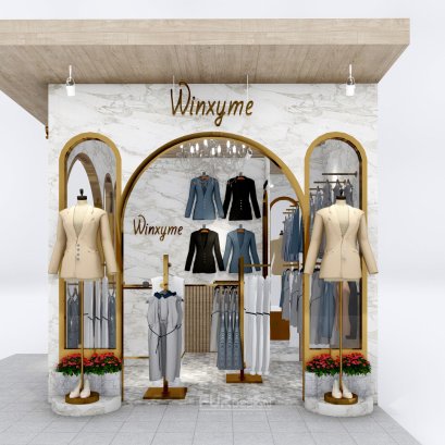 ออกแบบ ผลิต และติดตั้งร้าน : ร้าน Winxyme ห้าง Fashion Island